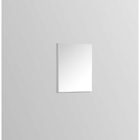 Miroir de salle de bain 60 cm – Rectangulaire – Simple sur panneau 15 mm – Argent