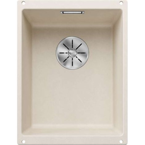 BLANCO Unterbaubecken SUBLINE 320-U Silgranit, InFino Softweiß