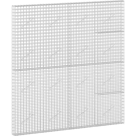 Gabione mit 5 mm Draht und 5x5 cm Maschen 200x10x200 cm vidaXL