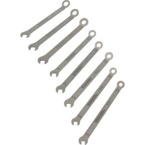 ENG - Jeu de 8 mini cles plate mixte