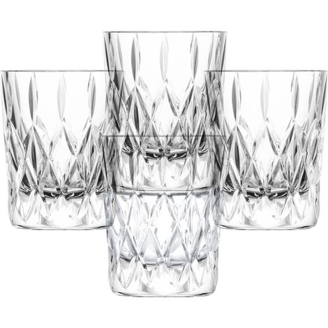 Verre à schnaps Age (set de 4), verres à shot modernes avec relief, verres en cristal lavables au lave-vaisselle (art. n° 124298) (1/5)
