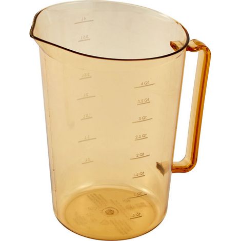 Verre doseur - 19 x 19 x 26.3 cm - Ambre - Cambro