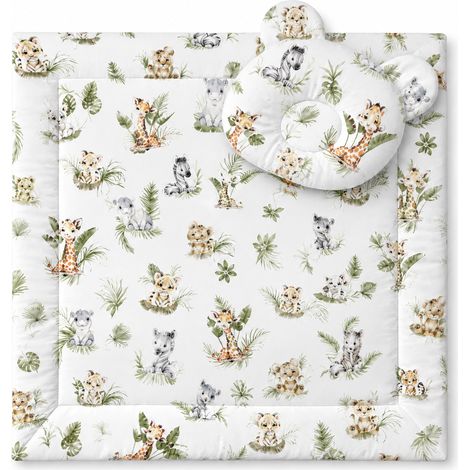 Teddybär-Bettwäsche und -Kissenbezug – 2-teiliges Set – Little Safari (1/2)