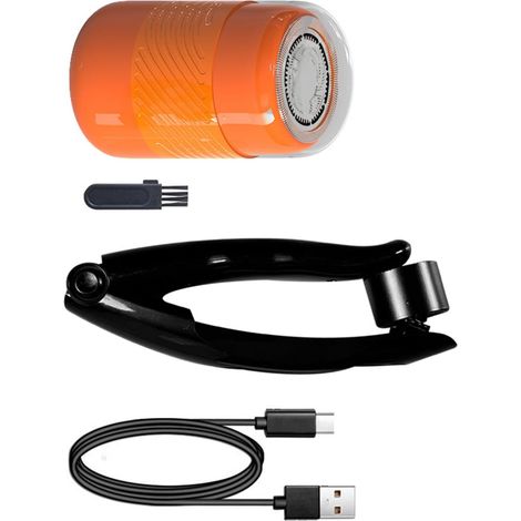 Tondeuse rechargeable pour homme sans fil avec poignée extensible étanche pour les zones dures Tondeuse à cheveux douce pour la peau (1/5)