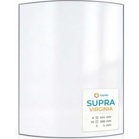 Vitre Supra VIRGINIA - Verre intelligent à effet Clair-obscur - 424 x 558 mm (A x H) - 4mm ROBAX NightFlame® (1/5)