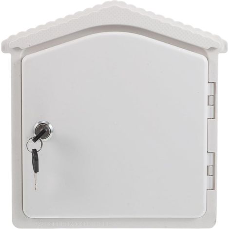 Boîte à lait murale verrouillable, domestique, organisateur sécurisé pour la maison et le jardin (1/2)