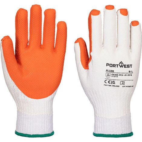 Guante Tough Grip: Resistencia y Comodidad para tus Manos / Amarillo Naranja / XXL