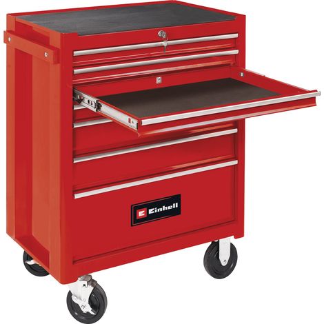 Einhell Servante d’atelier TC-TW 150 (capacité de charge jusqu’à 150 kg, 7 tiroirs montés sur roulements à billes) (1/3)