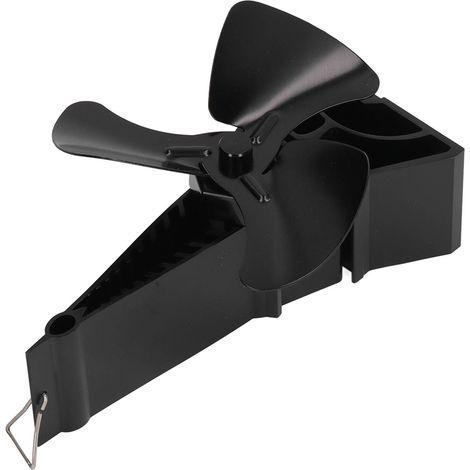 Holzofenventilator, 3-flügelig, wärmebetrieben, umweltfreundlich, geräuscharm, thermoelektrischer Ventilator für Kamine (1/5)