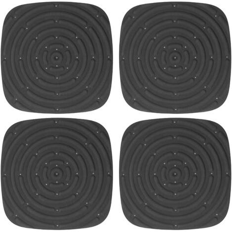 TARSHYRY 4pcs Poulet de Nidification de Poulet Litière Lavable Coussinets Nidification Réutilisables (Black) (1/5)