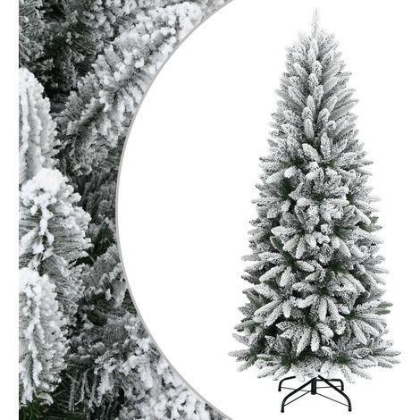 Künstlicher Weihnachtsbaum Beschneit 210 cm PVC&PE