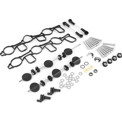 Kit de réparation de volet de collecteur d'admission en plastique ABS compatible avec Audi Touareg 059198212 (40 pièces/ensemble) (1/5)