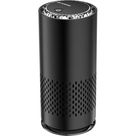 Purificateur d'air électrique, purificateur d'air pour voiture et maison, purificateur d'air à ions négatifs, noir (1/5)
