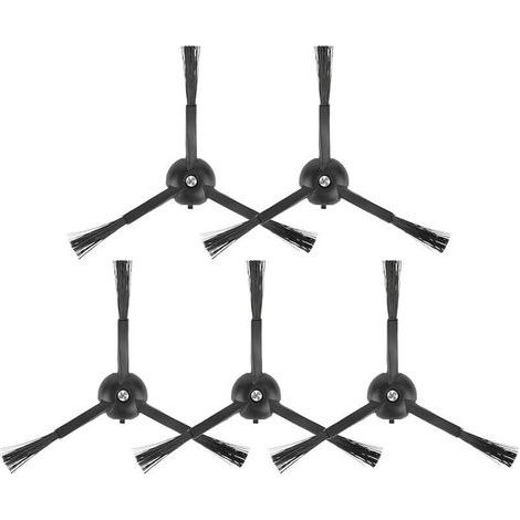 pair Lot de 5 brosses latérales pour Roborock Q5 Max+, S8 MaxV Ultra, Q5 Pro, Q8 Max+, Q Revo, Qrevo Pro, Qrevo S, Qrevo Slim, Qrevo Master, S8 Pro Ultra, S7 MaxV Ultra, Q7 Max, Q7 Max+, Q5 Pro+, S7 e