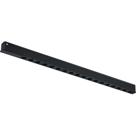 Spot LED Série Couloir 16mm 18W pour rail magnétique Noir 48V 3000K - Ledme - LM3607 (1/2)