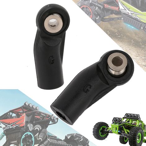 Tige de direction coudée en plastique pour voiture télécommandée 1/10 SCX, liaison de suspension