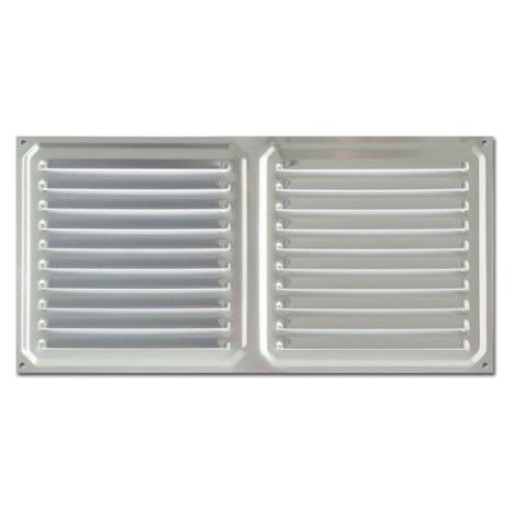 REJILLA 15X30CM ALUMINIO - BRINOX