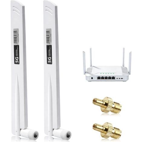 5G/4G/LTE 18DBI Rundstrahlantenne mit SMA/TS9 Signalverstärker – 600–6000 MHz Outdoor-WLAN-Antenne für 3G/4G/5G/GSM/GPRS-Router (1/5)