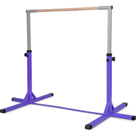 COSTWAY Sbarra Portatile da Balletto da Bambini, Sbarra da Balletto Regolabile a Altezza, 200 x 121 x 94/150 cm, Tre Colori Disponibili (1/5)