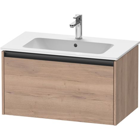 Duravit Ketho.2 Waschtischunterbau wandhängend, 1 Auszug,
