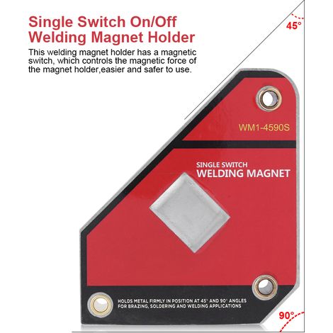 WM1-4590S Magnetschweißgerät mit Einzelschalter, Magnetwinkelpositionierer (1/5)