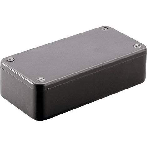 Boîtier Euro Hammond Electronics 1591LBK ABS noir 85 x 56 x 39 1 pc(s)