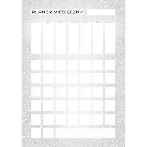 Calendrier magnétique pour réfrigérateur 40 x 56 cm