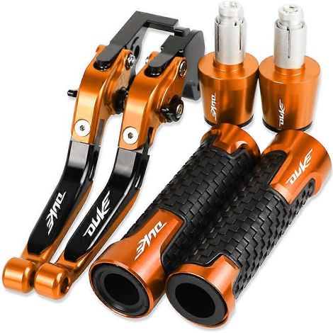 Compatible avec KTM RC390 Duke 390 250 200 : Patin antidérapant de rechange pour klaxon de frein, poignée d'embrayage et tringlerie de commande – Rouge (1/5)