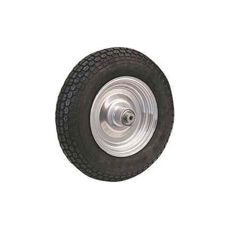 Imline – Roue de remorque 8 pouces 350x8 – Moyeu intégré – Axe 12x140 mm – Jante en acier pour durabilité – Pneu robuste