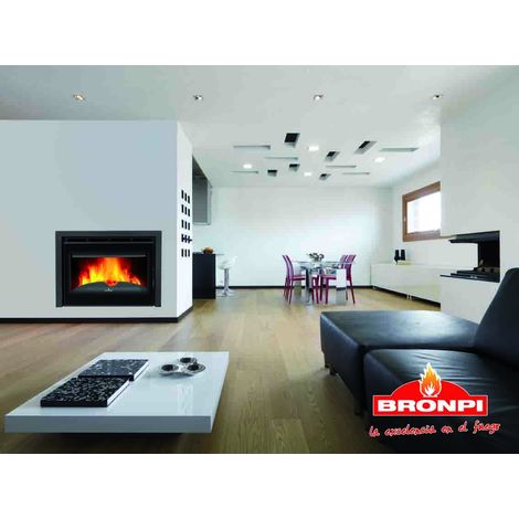 Insert cheminée à bois Madrid VISION - 16.5kw (1/5)