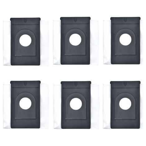 Accessoires pour aspirateur Proscenic Ultenic FS1 AC1 S3 : sacs à poussière pour autolaveuse, paquet de 6 sacs jetables avec filtration haute efficacité et fermeture automatique (1/4)