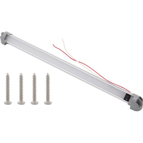 Éclairage intérieur LED pour camping-car, 12-24 V, universel, rotatif à 180°, avec interrupteur. (1/5)