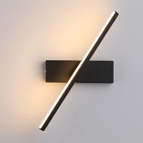 Applique Murale linéaire, Lampe de Chevet créative, Applique Murale LED Moderne avec Appliques murales réglables rotatives à 330 °, luminaires muraux de Commode Multifonctions pour Salon (1/5)