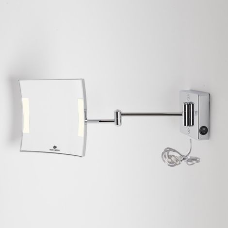 Miroir grossissant à LED Quadrolo bras double alimentation externe - Koh-I-Noor C602 (1/3)