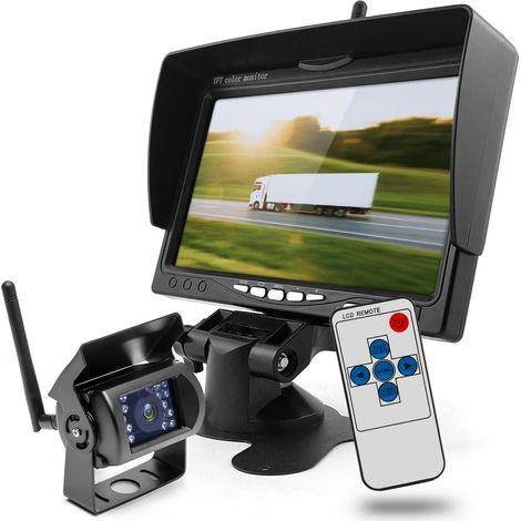 Kit d'assistance au recul sans fil avec moniteur 7 pouces et caméra Sony Optics (1/5)