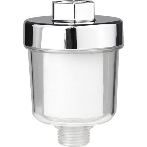 Filtro de ducha Ulisem, suavizante de agua con 2 cartuchos de repuesto - Suavizante para agua dura (1/4)