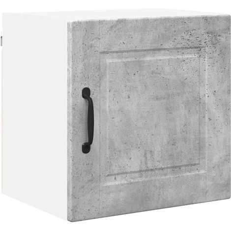 Meuble mural de cuisine,Armoire de cuisine avec étagère Gris béton 40 x 31 x 40 cm CFW81445 (1/5)