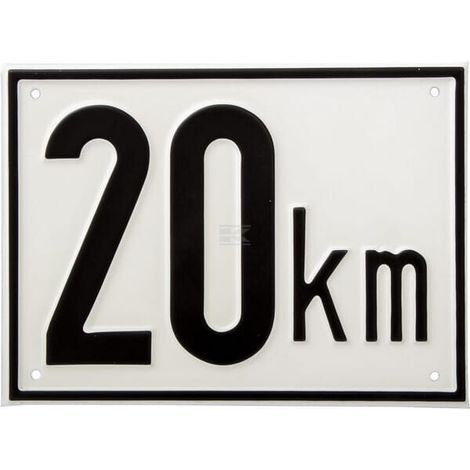 Segnale d'ingombro in metallo UNBRANDED BL20A