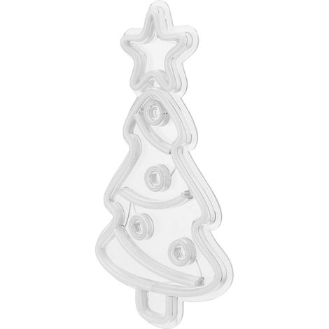 Sapin de Noël Lumineux Néon USB LED Décoration Murale pour Chambre Enfant Fête Anniversaire (1/5)