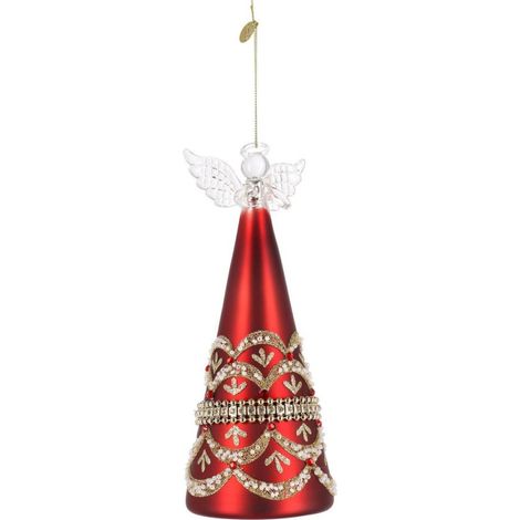 ANGELO DA APPENDERE ROSSO VETRO BIZZOTTO BELOVED D8,2X21H