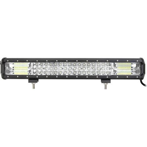 Barra de luz LED, haz combinado, construcción duradera, 20 pulgadas, 288 W (1/2)