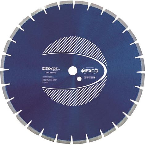 Mexco XCEL Diamond Blade 400mm for Hard Materials Cutting
