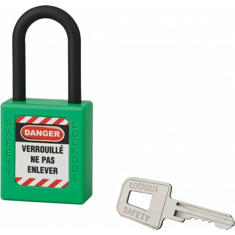 THIRARD - Cadenas de consignation 40mm, anse nylon 38mm, Vert - Thirard