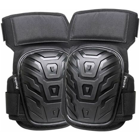 Genouillères Professionnelles,Heavy Duty Genouillères Rembourrage en Mousse avec Coussin en Gel Confortables et Sangles Réglables pour Travailler, Gardning et Construction (1/5)