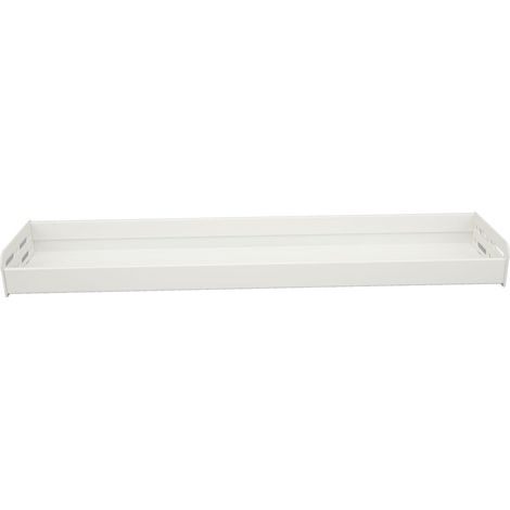 Abnehmbares, wandmontiertes Gewürzregal für Küche und Bad, 60 cm, Weiß (1/5)