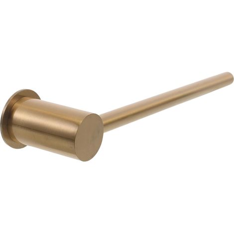 Toilettenpapierhalter aus goldfarbenem Aluminium mit