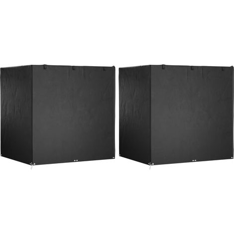 Abdeckungen für Schaukelbank 2 Stk. 12 Ösen 220x177x220 cm