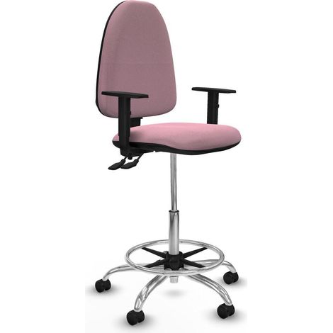 Piqueras et Crespo B1D05RF Chaise de Bureau Rose Confortable