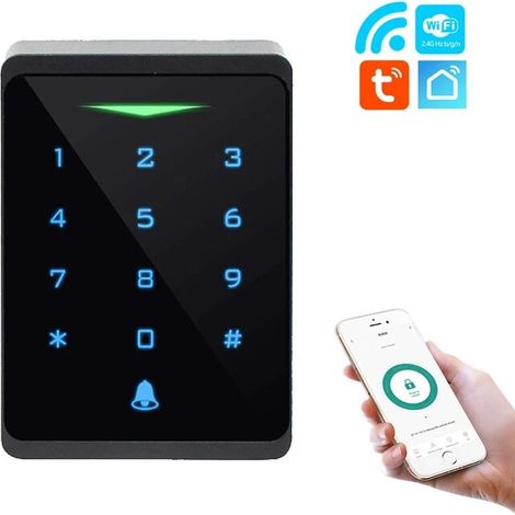 Tuya Sistema di Controllo Accessi Smart WiFi con Tastiera Touch Tastiera + Campanello (1/5)