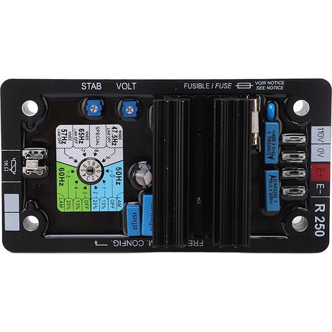 Régulateur de tension monophasé 2 fils 85-139V, carte AVR pour alternateur SHUNT, générateur électrique pièce de rechange (1/5)